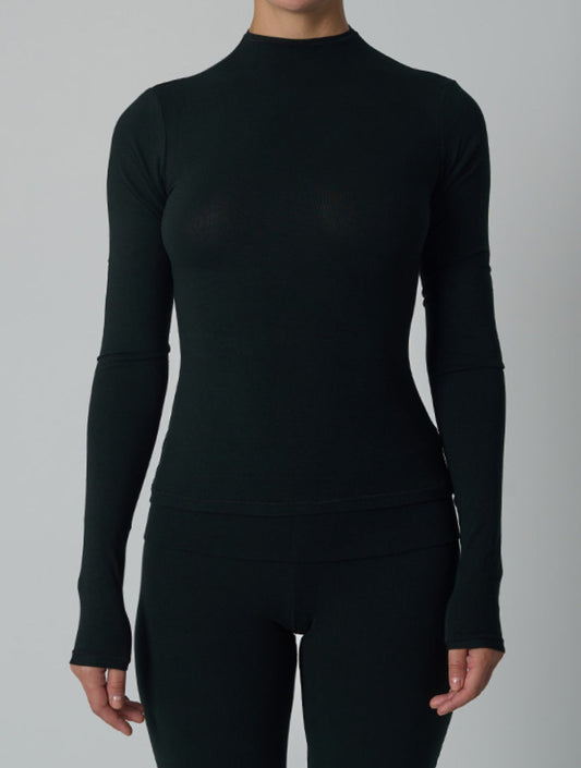 Cotton Classic High Neck Longsleeve