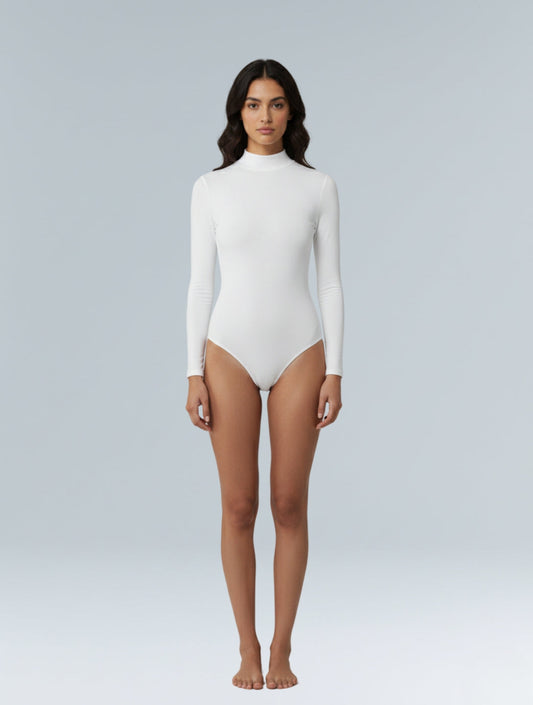 Long Sleeve Turtle Neck Bodysuit