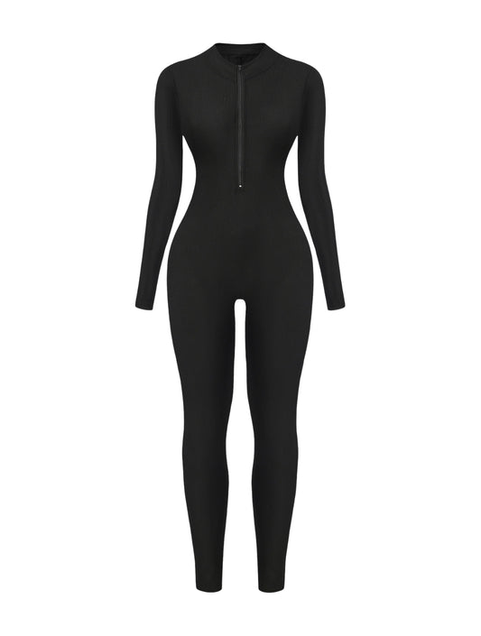Snatched Rib Jumpsuit