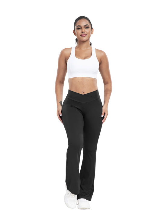 Snatched V-Line Flare Pants