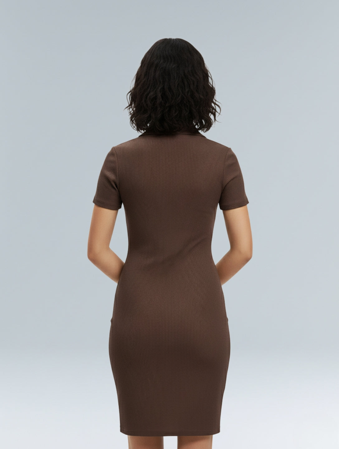 Ribbed Bodycon Mini Dress