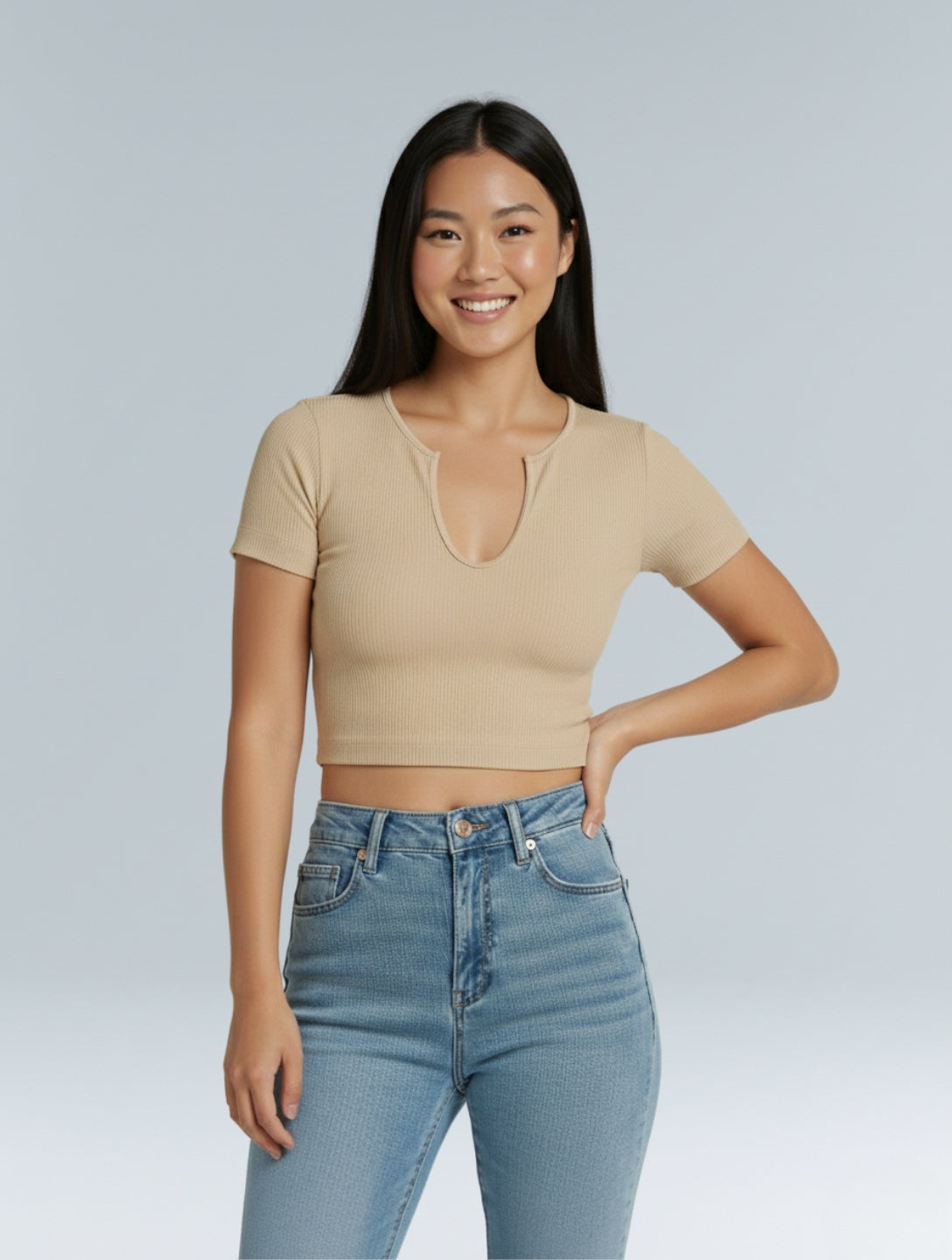 Shape me up Crop T-shirt